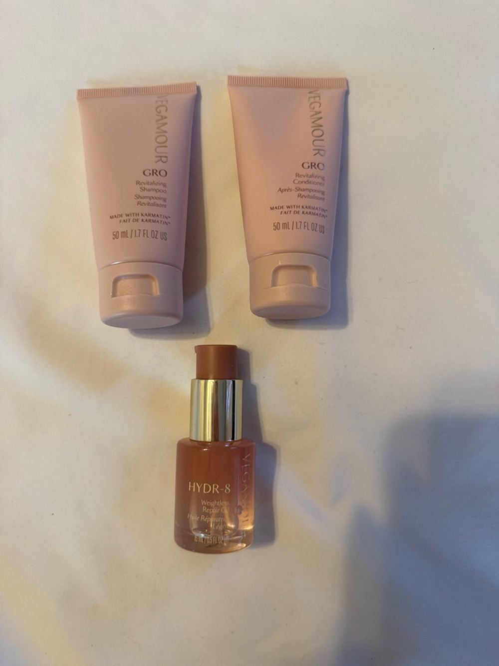 Vegamour hair care set